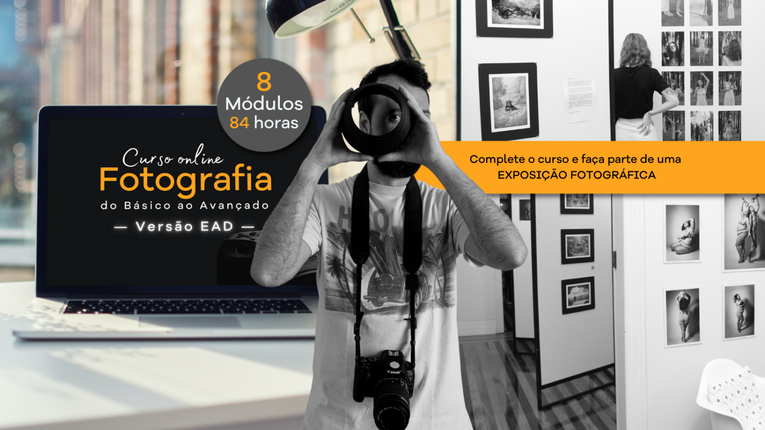 Curso Online De Fotografia Do Básico Ao Avançado Câmera Criativa